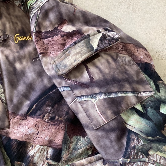 Gamehide youth large mossy oak print hunting jacket - Picture 5 of 5
